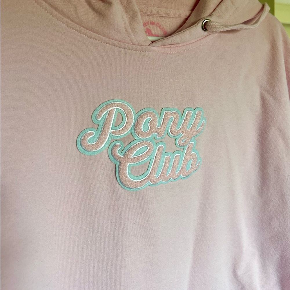 Pink Pony Club Pink XL Sweatshirt Hoodie - Picture 5 of 5